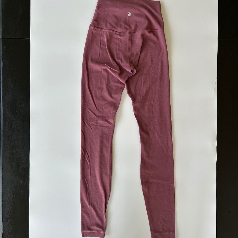 Lululemon Align High-Rise Pant Rose Pink Size 2 in Good Condition